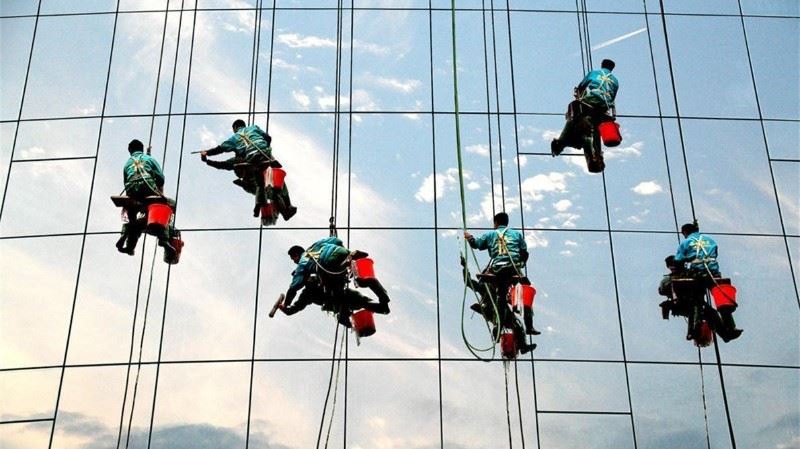 深圳南山附近外墙清洗 铝塑板外墙清洗